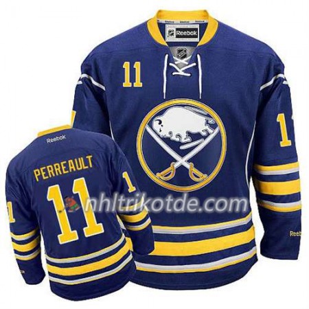 Reebok Buffalo Sabres Trikot Gilbert Perreault #11 Heim Blau - Herren