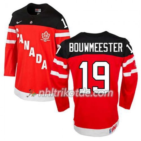Canada Team Trikot Jay Bouwmeester #19 100th Anniversary Rot - Kinder