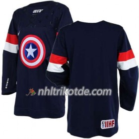 Reebok USA Team Trikot Schwarz - Herren