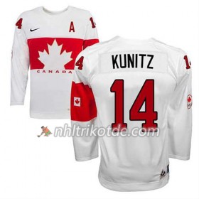 Canada Team Trikot Chris Kunitz #14 Heim Weiß - Kinder