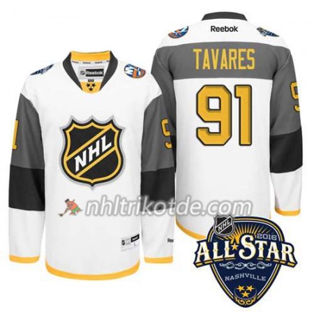 2016 All Star New York Islanders Trikot John Tavares #91 Schwarz - Herren