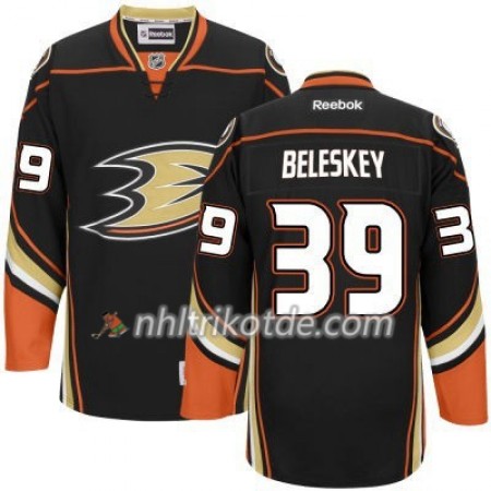 Reebok Anaheim Ducks Trikot Matt Beleskey #39 Ausweich Schwarz - Herren