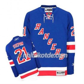 Reebok New York Rangers Trikot Derek Stepan #21 Heim Blau - Herren