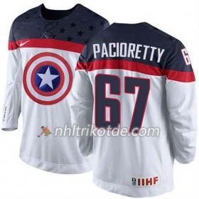 Reebok USA Team Trikot Max Pacioretty #67 Weiß - Herren