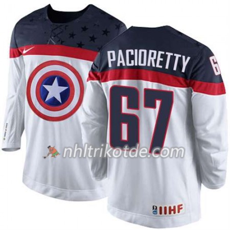 Reebok USA Team Trikot Max Pacioretty #67 Weiß - Herren