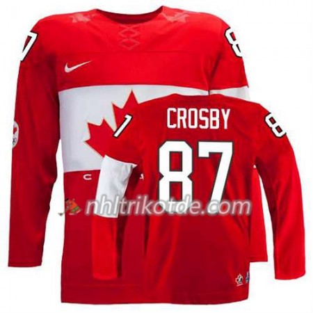 Canada Team Trikot Sidney Crosby #87 Auswärts Rot - Kinder
