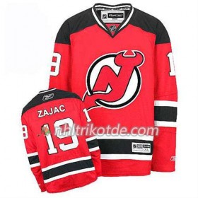 Reebok New Jersey Devils Trikot Travis Zajac #19 Heim Rot - Herren