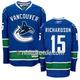 Reebok Vancouver Canucks Trikot Brad Richardson #15 Heim Blau - Herren