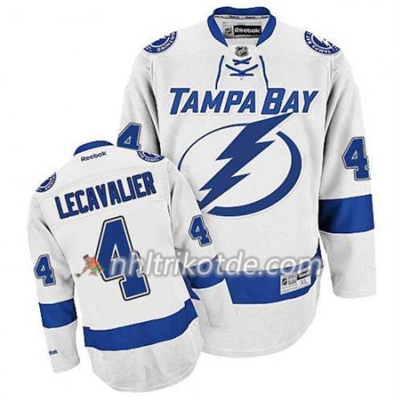 Reebok Tampa Bay Lightning Trikot Vincent Lecavalier #4 Auswärts Weiß - Herren