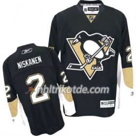 Reebok Pittsburgh Penguins Trikot Matt Niskanen 2 Schwarz Heim - Herren