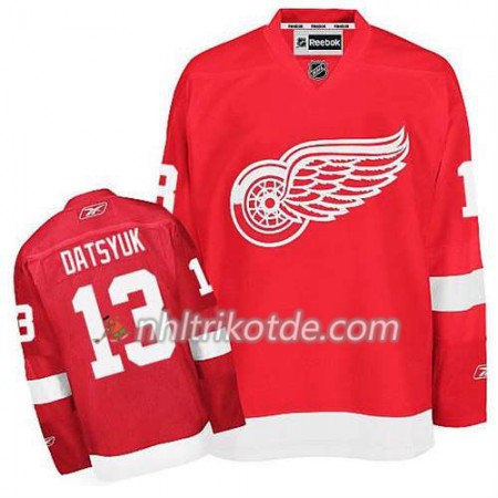 Reebok Detroit Red Wings Trikot Pavel Datsyuk #13 Heim Rot - Herren