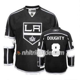Reebok Los Angeles Kings Trikot Drew Doughty #8 Premier Heim Schwarz - Dame