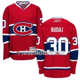 Reebok Montreal Canadiens Trikot Peter Budaj #30 Heim Rot - Herren