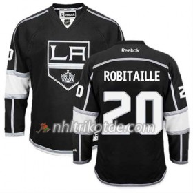 Reebok Los Angeles Kings Trikot Luc Robitaille #20 Heim Schwarz - Herren