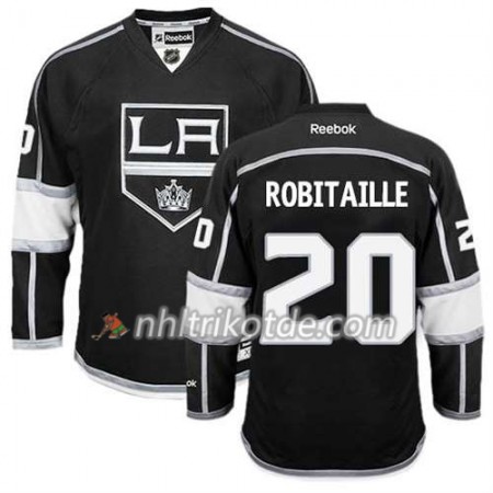 Reebok Los Angeles Kings Trikot Luc Robitaille #20 Heim Schwarz - Herren