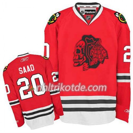 Chicago Blackhawks Trikot Brandon Saad #20 Red Skull - Kinder