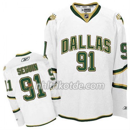 Reebok Dallas Stars Trikot Tyler Seguin #91 Ausweich Weiß - Herren