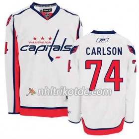 Reebok Washington Capitals Trikot John Carlson #74 Auswärts Weiß - Herren