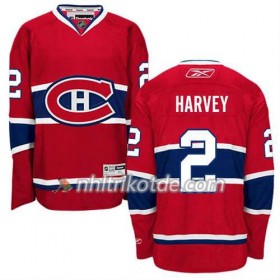 Reebok Montreal Canadiens Trikot Doug Harvey #2 Heim Rot - Herren