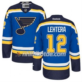 Reebok St. Louis Blues Trikot Jori Lehtera #12 Heim Blau - Herren