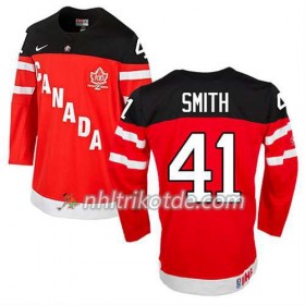 Canada Team Trikot Mike Smith #41 100th Anniversary Rot - Kinder