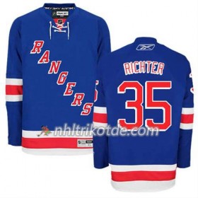 Reebok New York Rangers Trikot Mike Richter #35 Heim Blau - Herren