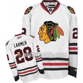 Reebok Chicago Blackhawks Trikot Steve Larmer 28 Weiß Auswärts - Dame
