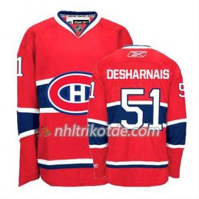 Reebok Montreal Canadiens Trikot David Desharnais #51 Heim Rot - Herren