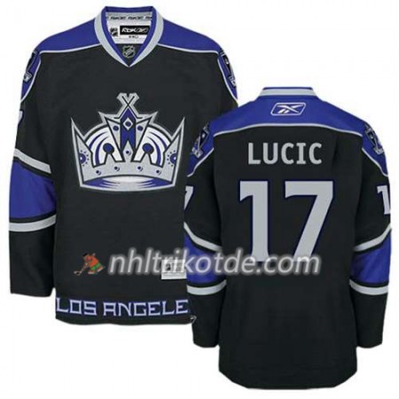 Reebok Los Angeles Kings Trikot Milan Lucic #17 Ausweich Schwarz - Herren
