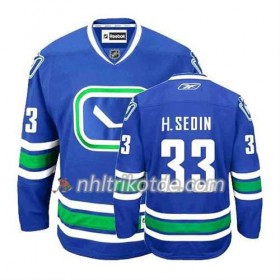 Reebok Vancouver Canucks Trikot Henrik Sedin #33 Ausweich Blau - Herren