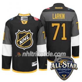 2016 All Star Detroit Red Wings Trikot Dylan Larkin #71 Schwarz - Herren