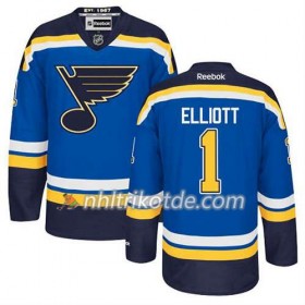 Reebok St. Louis Blues Trikot Brian Elliott #1 Heim Blau - Herren