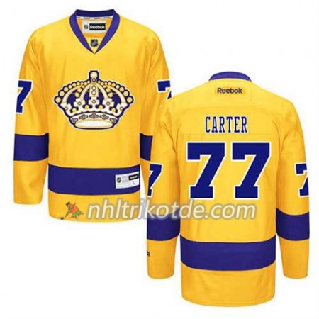 Reebok Los Angeles Kings Trikot Jeff Carter #77 Ausweich Gold - Herren