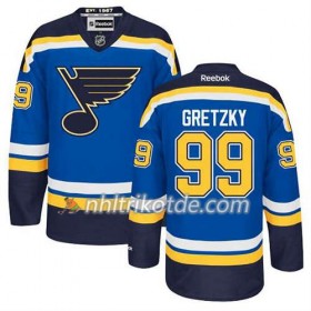 Reebok St. Louis Blues Trikot Wayne Gretzky #99 Heim Blau - Herren