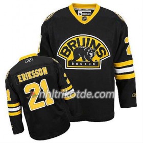 Reebok Boston Bruins Trikot Loui Eriksson #21 Ausweich Schwarz - Herren