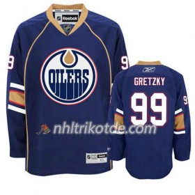 Reebok Edmonton Oilers Trikot Wayne Gretzky #99 Ausweich Blau - Herren