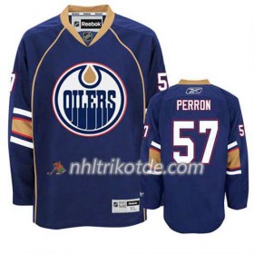 Reebok Edmonton Oilers Trikot David Perron #57 Ausweich Blau - Herren