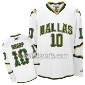 Reebok Dallas Stars Trikot Patrick Sharp #10 Ausweich Weiß - Herren