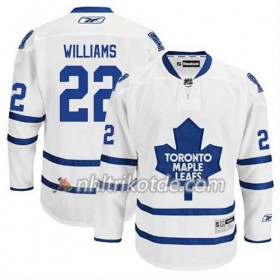 Reebok Toronto Maple Leafs Trikot Tiger Williams #22 Auswärts Weiß - Herren