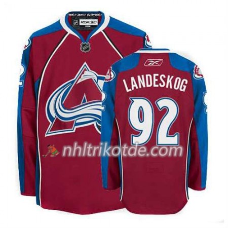 Reebok Colorado Avalanche Trikot Gabriel Landeskog #92 Heim Rot - Herren