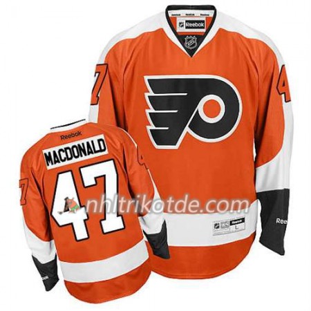 Reebok Philadelphia Flyers Trikot Andrew MacDonald #47 Heim Orange - Herren