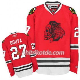 Chicago Blackhawks Trikot Johnny Oduya #27 Red Skull - Kinder