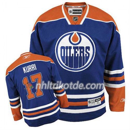 Reebok Edmonton Oilers Trikot Jari Kurri #17 Heim Blau - Herren