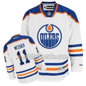 Reebok Edmonton Oilers Trikot Mark Messier #11 Auswärts Weiß - Herren