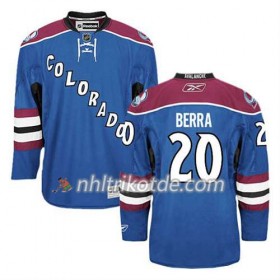 Reebok Colorado Avalanche Trikot Reto Berra #20 Ausweich Bleu - Herren