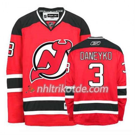 Reebok New Jersey Devils Trikot Ken Daneyko #3 Heim Rot - Herren