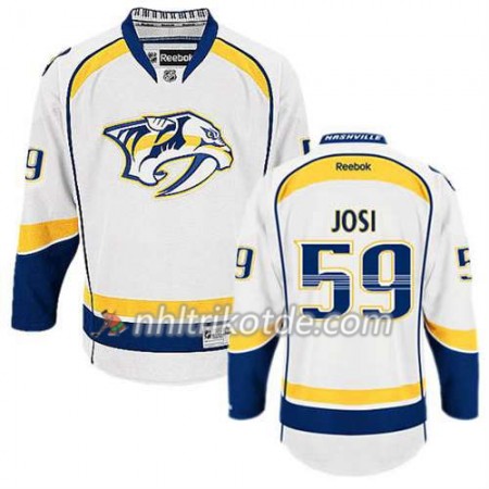 Reebok Nashville Predators Trikot Roman Josi #59 Auswärts Weiß - Herren