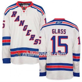 Reebok New York Rangers Trikot Tanner Glass #15 Auswärts Weiß - Herren