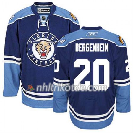 Reebok Florida Panthers Trikot Sean Bergenheim #20 Ausweich Blau - Herren
