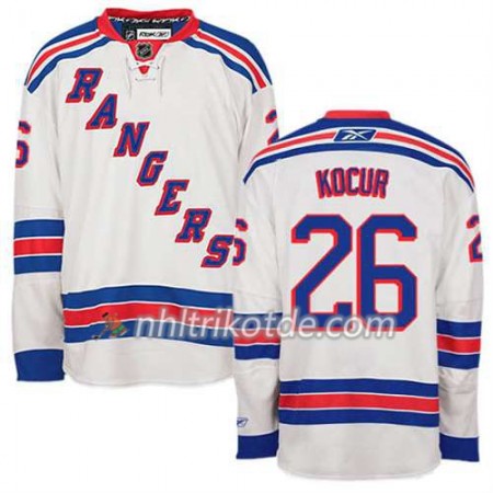 Reebok New York Rangers Trikot Joe Kocur #26 Auswärts Weiß - Herren